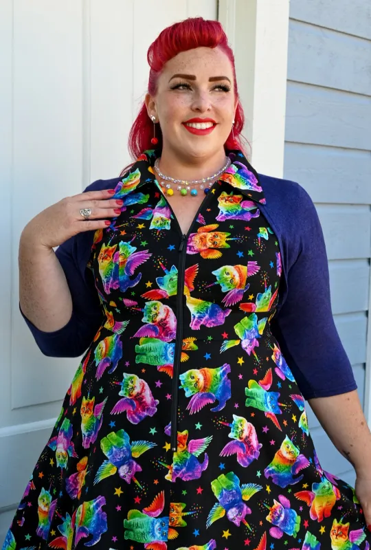 Sophia - Midnight - Sweater Knit Shrug sold by Cherry Velvet