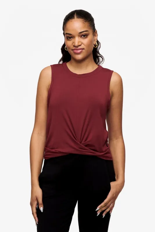 Leilani Tank in Sienna* sold by Daub & Design