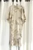 DAUB Kimono Sleeve Robe in Ochre sold by Daub & Design