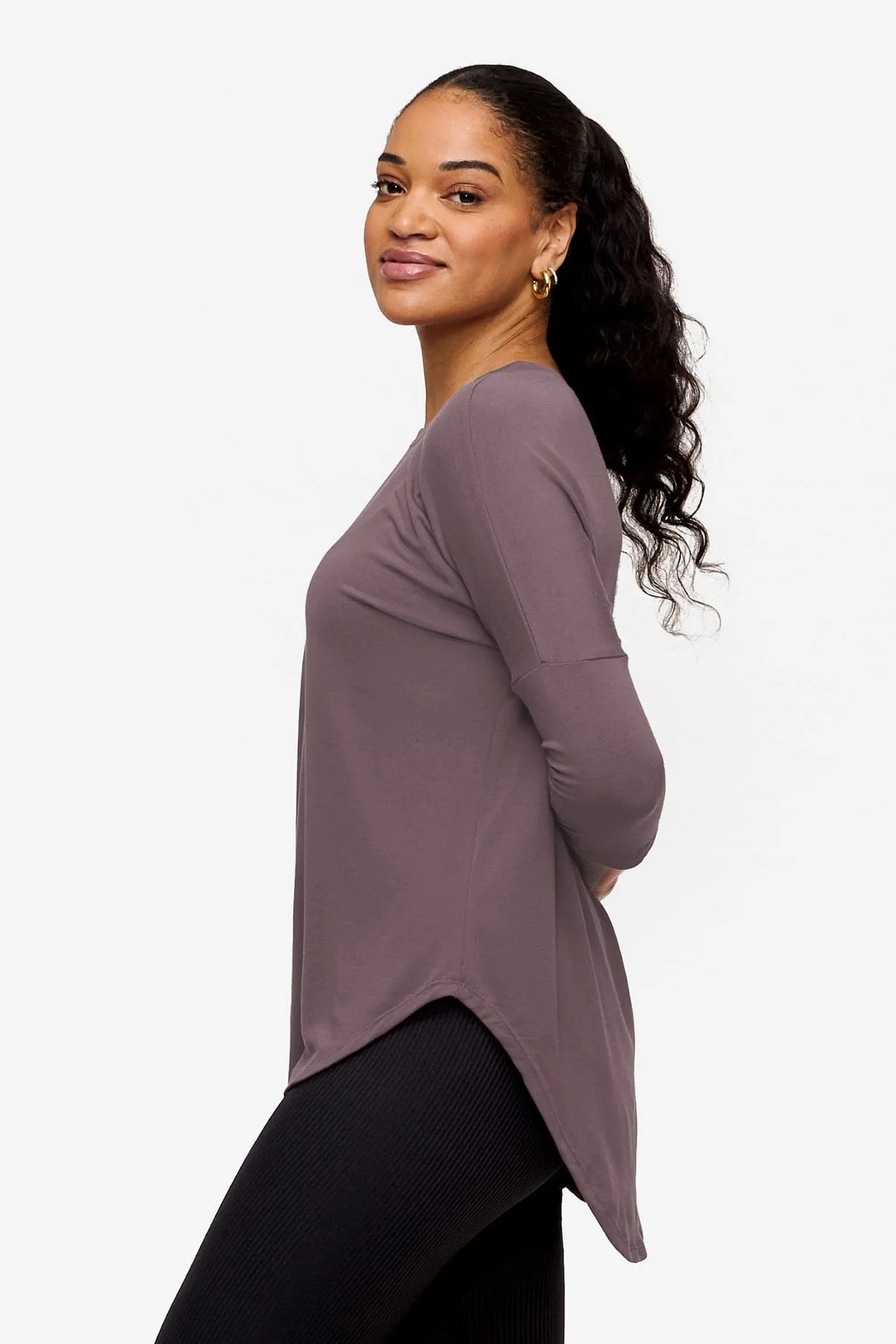 Ainsley Tee in Sparrow sold by Daub & Design product image thumbnail 2