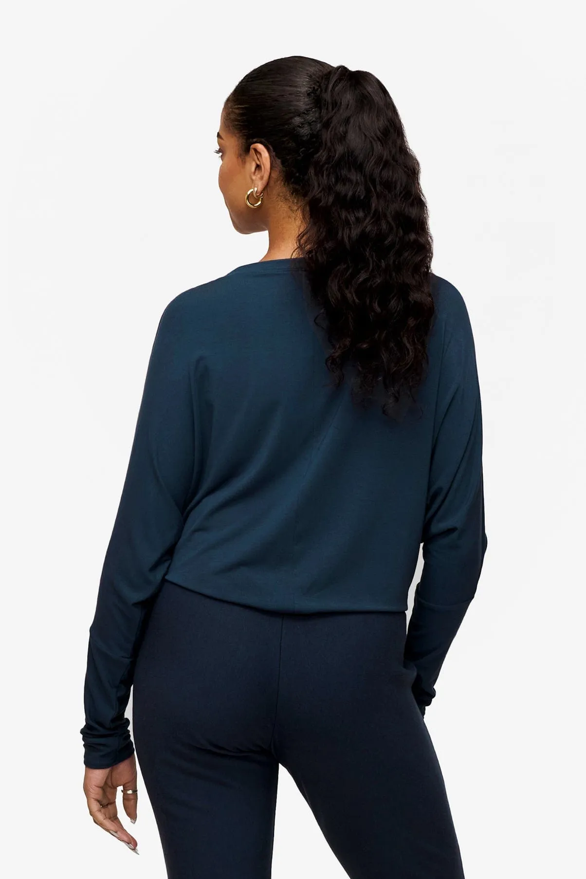 Dolman Longsleeve in Mystique sold by Daub & Design product image thumbnail 3