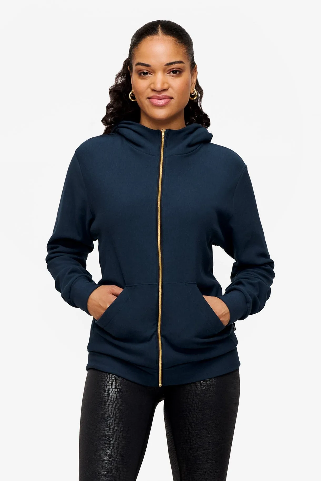 Freedom Full Zip Hoodie in Mystique sold by Daub & Design product image thumbnail 4