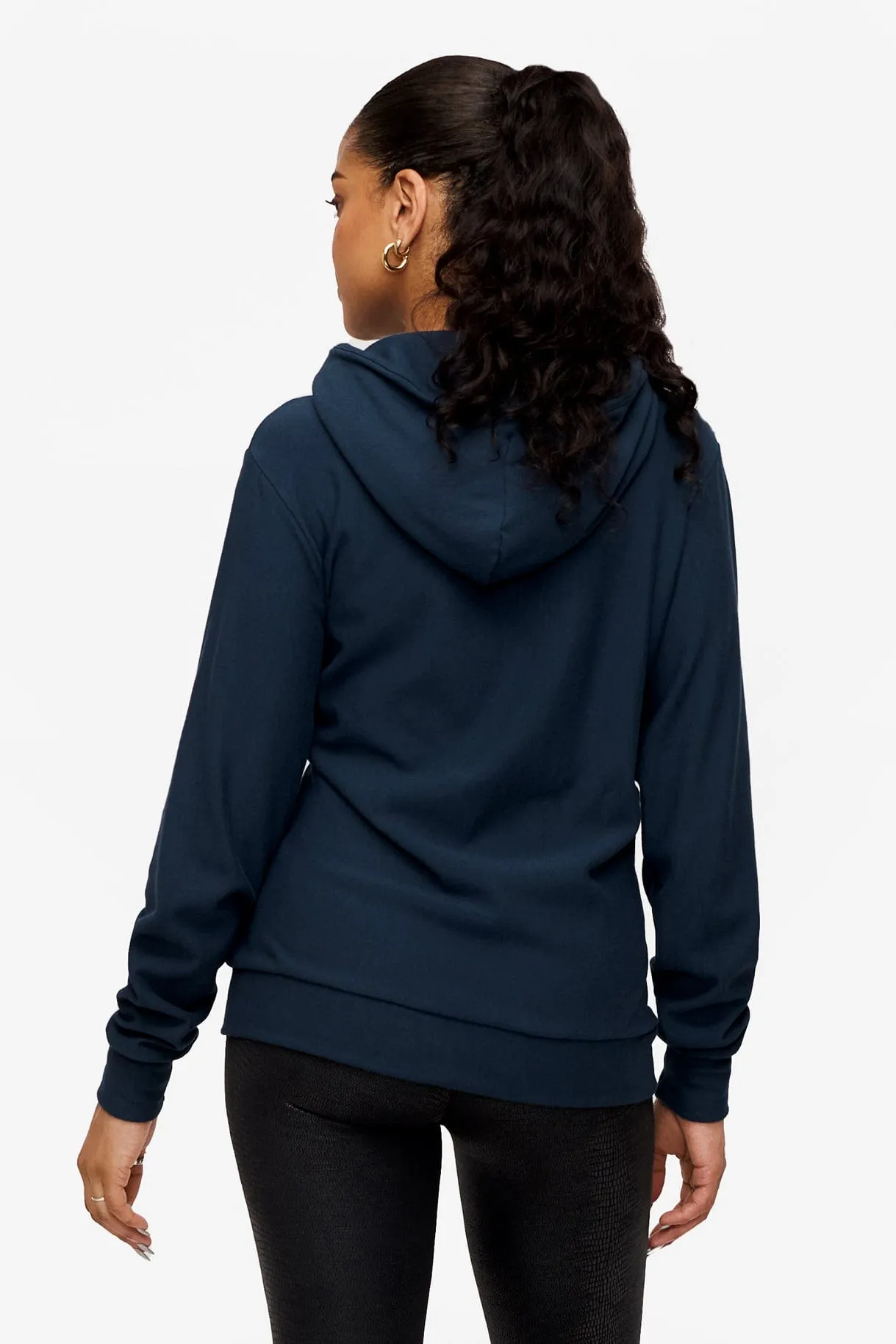 Freedom Full Zip Hoodie in Mystique sold by Daub & Design product image thumbnail 3