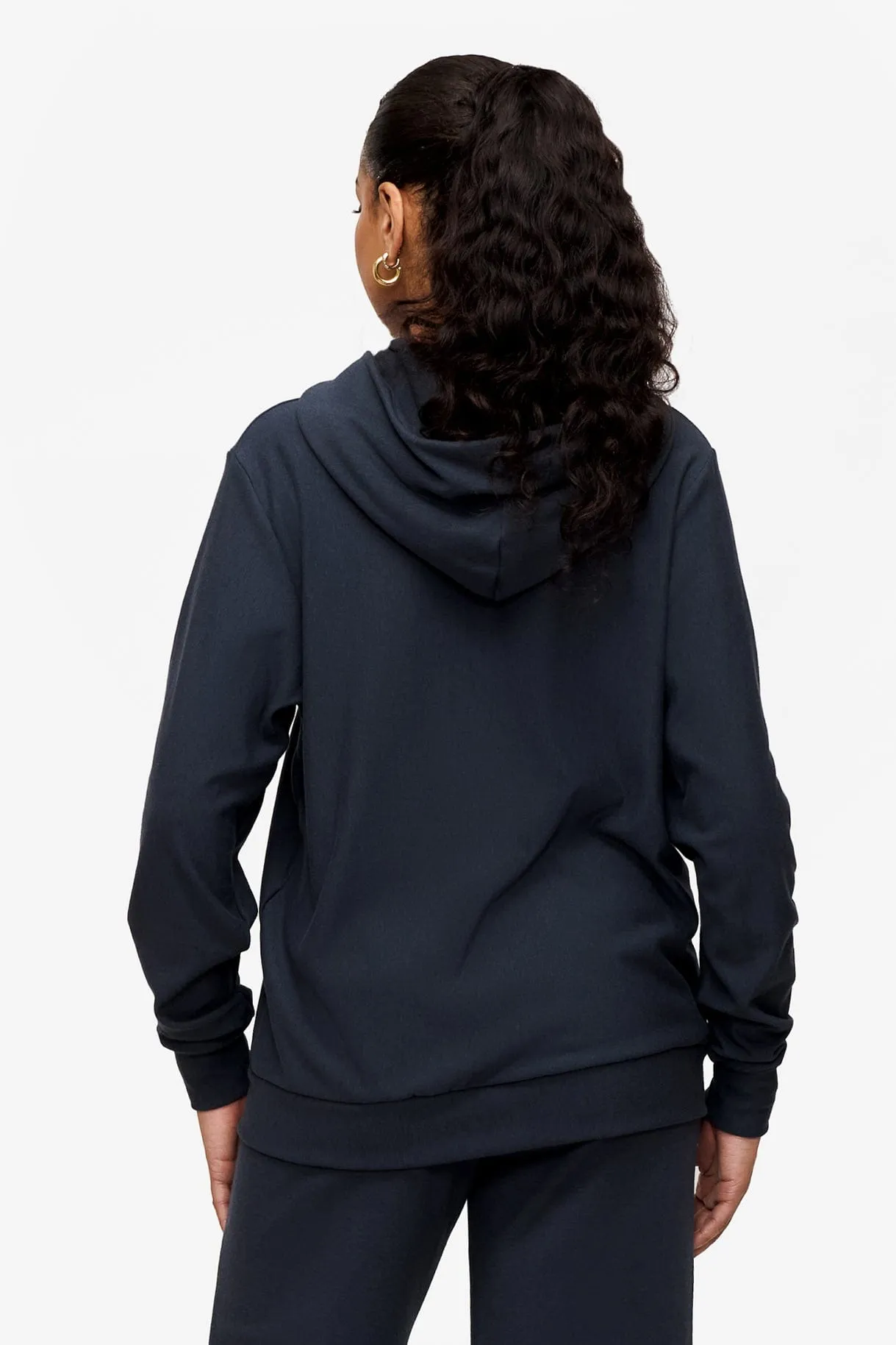 Freedom Full Zip Hoodie in Eclipse sold by Daub & Design product image thumbnail 3