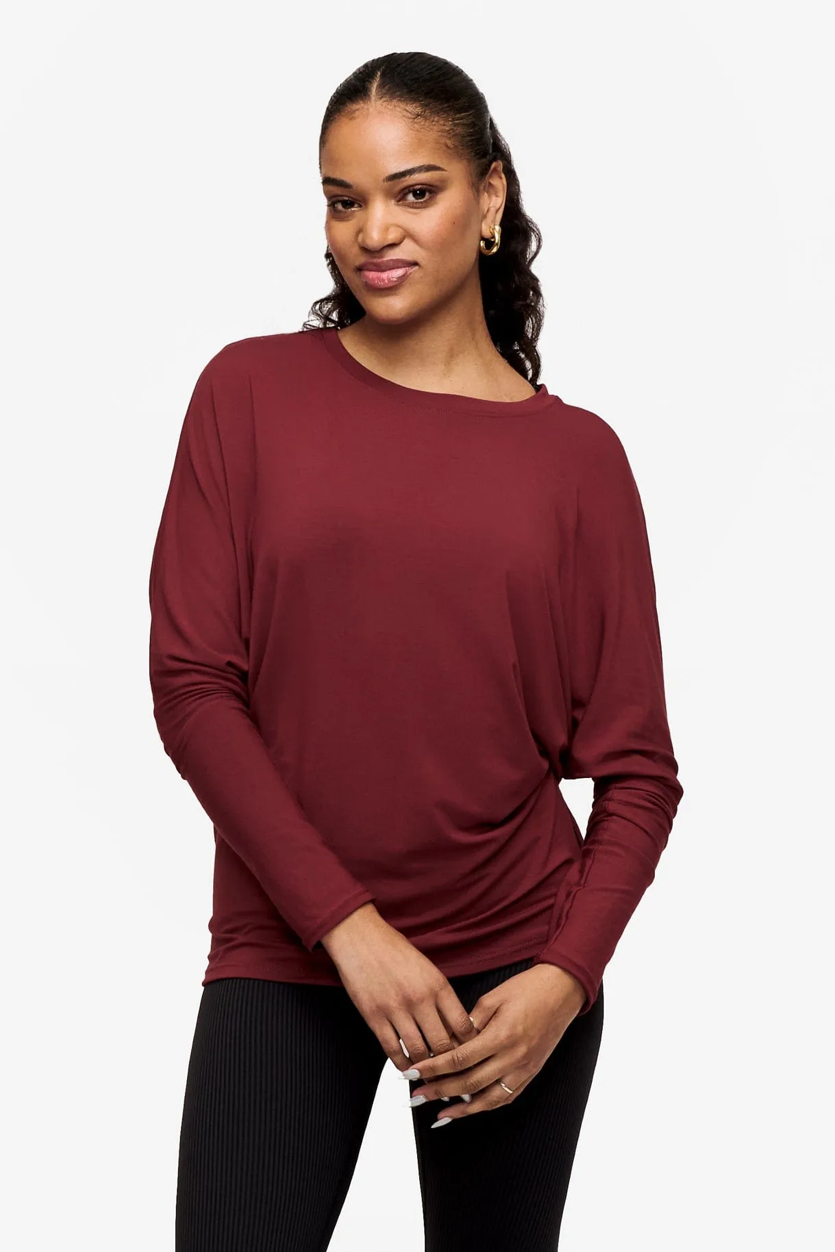 Dolman Longsleeve in Sienna sold by Daub & Design product image thumbnail 4