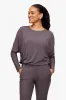 Dolman Longsleeve in Sparrow sold by Daub & Design