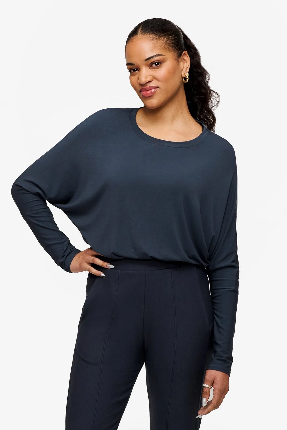 Dolman Longsleeve in Eclipse sold by Daub & Design product image thumbnail 2