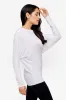 Dolman Longsleeve in White sold by Daub & Design