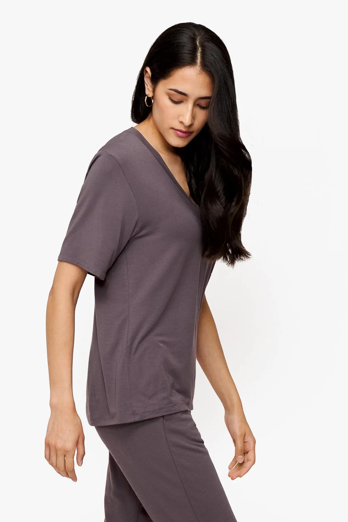 Everyday Tee in Sparrow sold by Daub & Design product image thumbnail 3