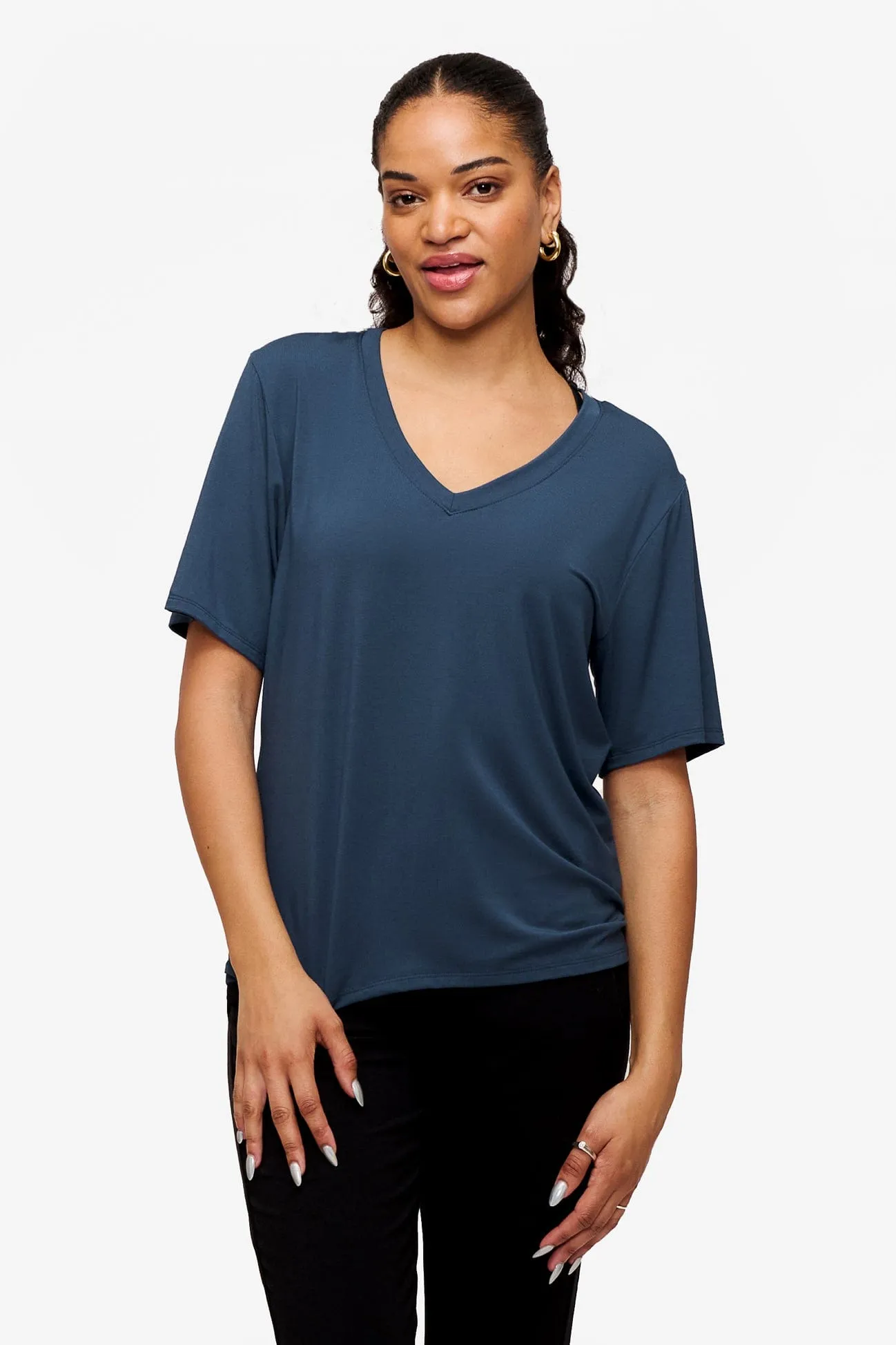 Everyday Tee in Mystique sold by Daub & Design