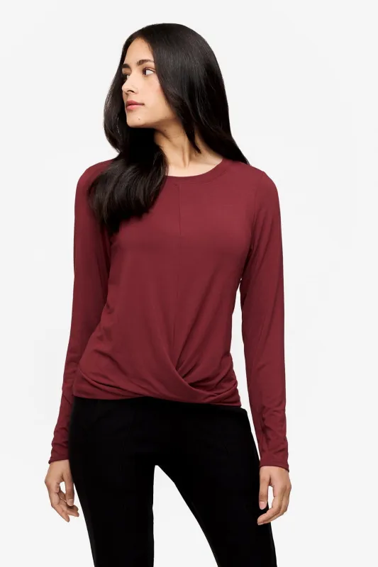 Leilani Longsleeve Sienna sold by Daub & Design