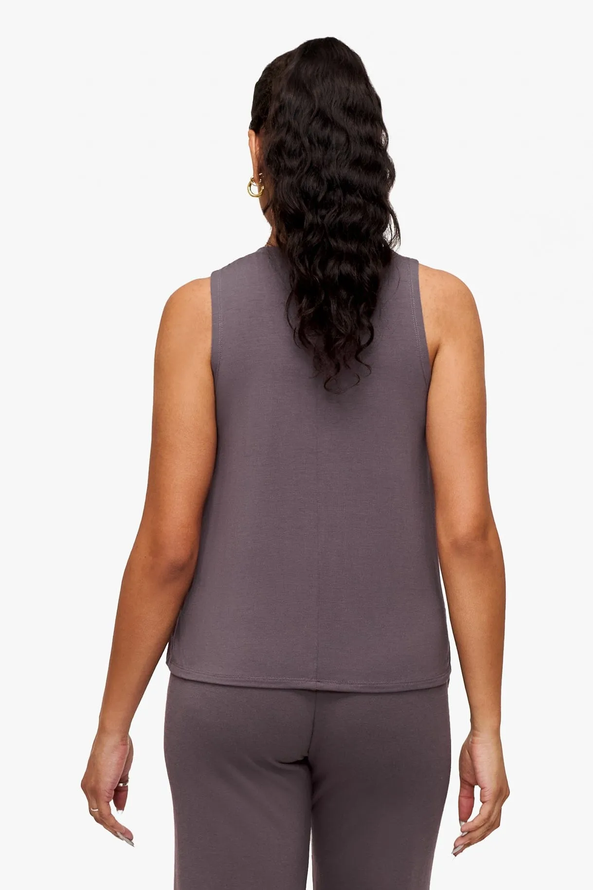 Maia Tank in Sparrow sold by Daub & Design product image thumbnail 3