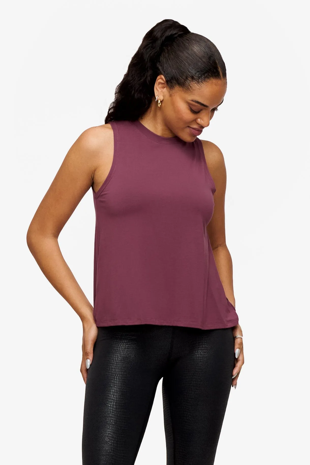 Maia Tank in Nocturne sold by Daub & Design product image thumbnail 2