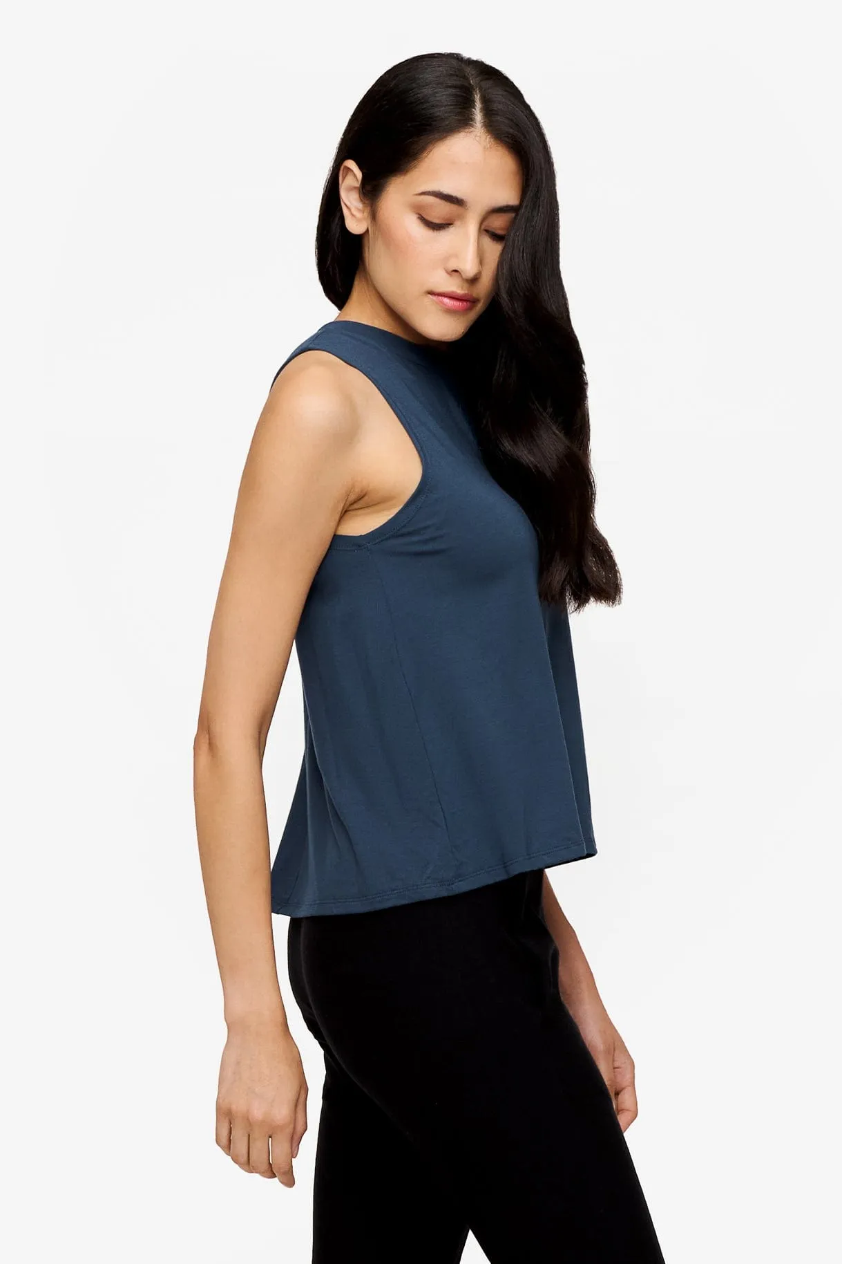 Maia Tank in Mystique sold by Daub & Design