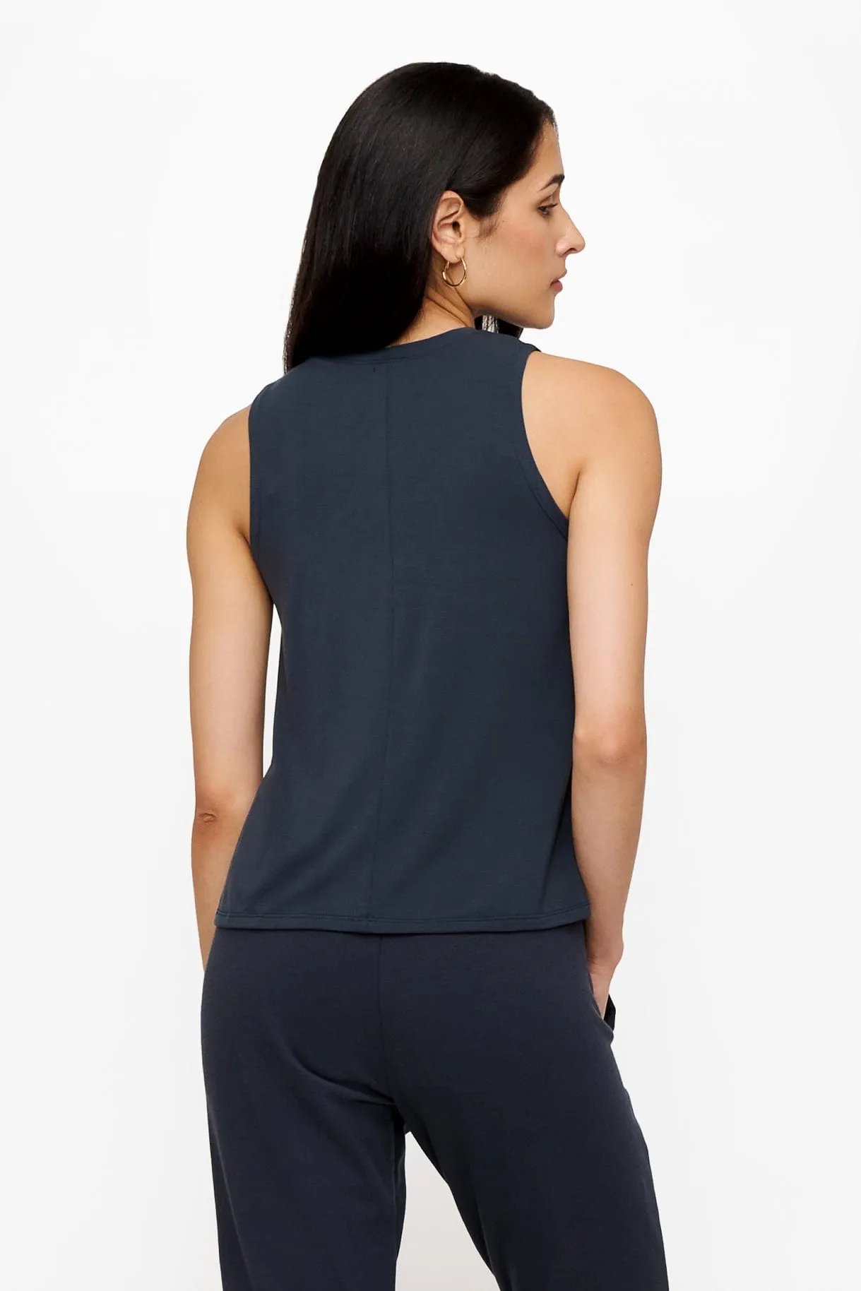 Maia Tank in Eclipse sold by Daub & Design product image thumbnail 3
