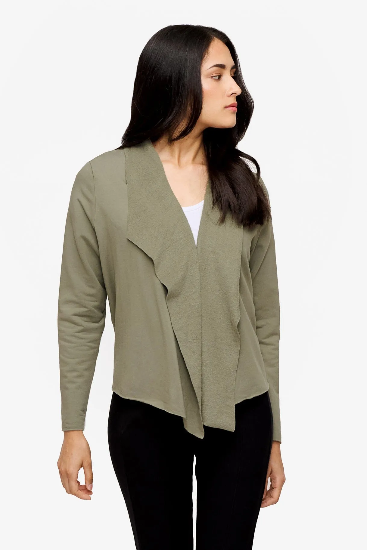 Sloane Jacket in Vetiver sold by Daub & Design product image thumbnail 3