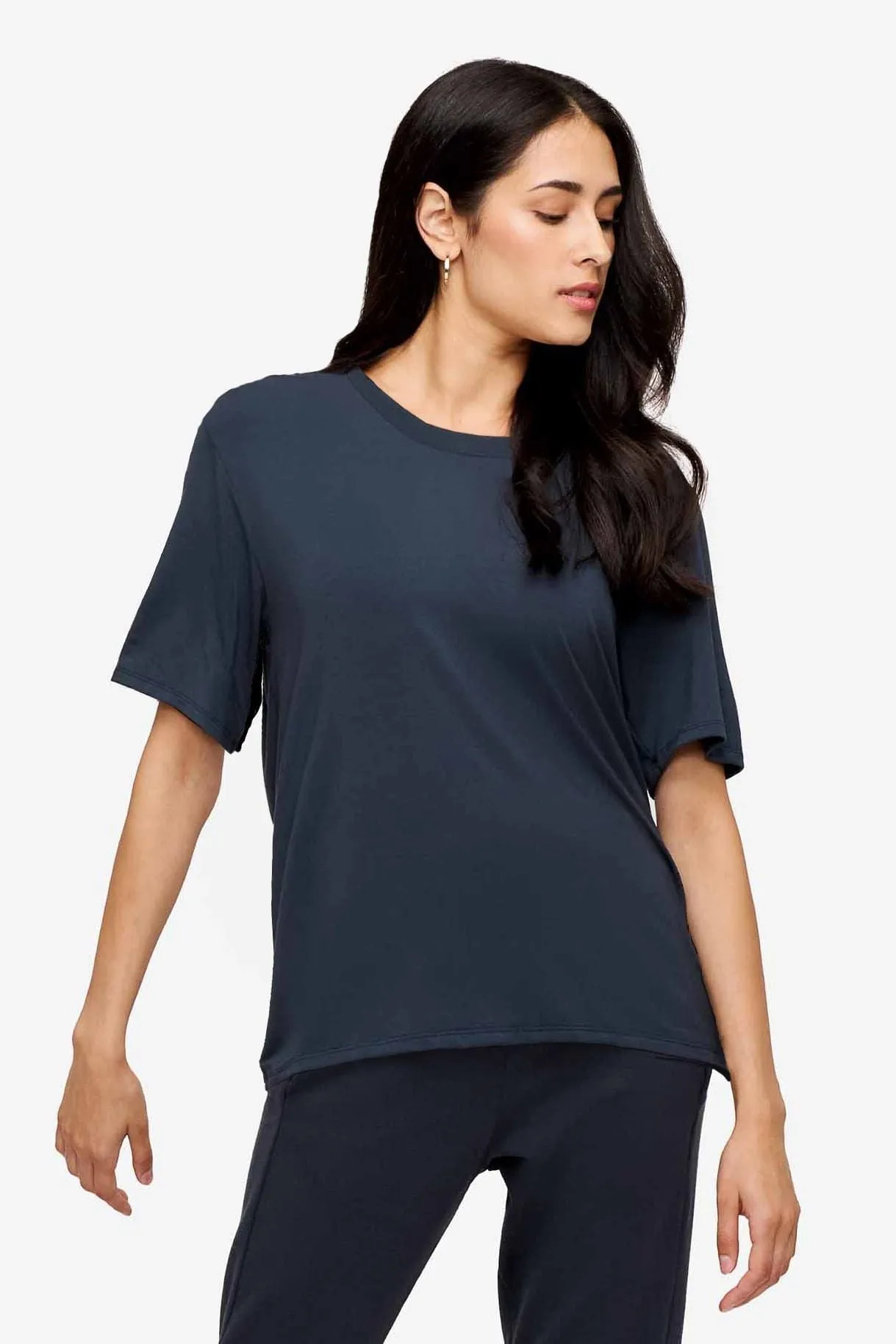 The Weekend Tee in Eclipse sold by Daub & Design