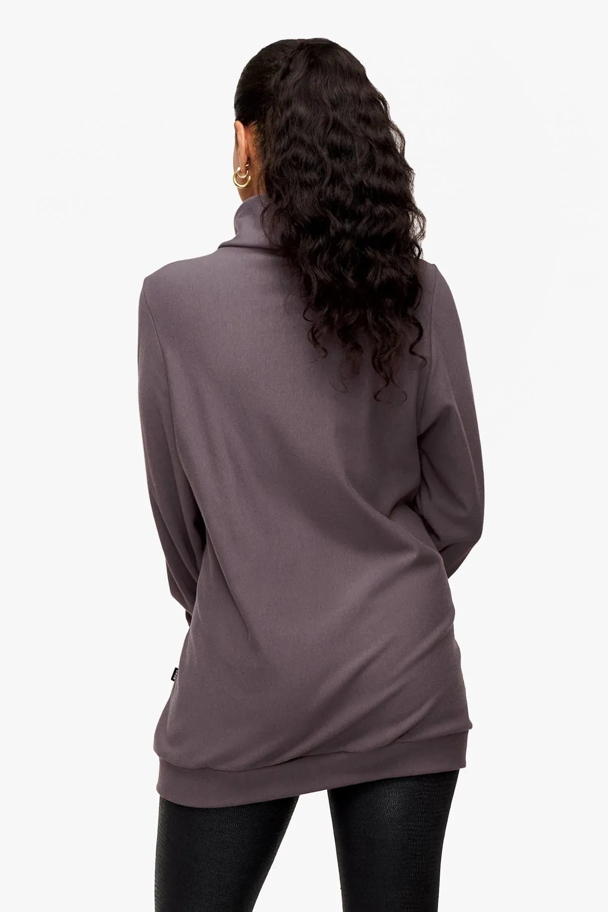 Turtleneck Tunic in Sparrow sold by Daub & Design product image thumbnail 4