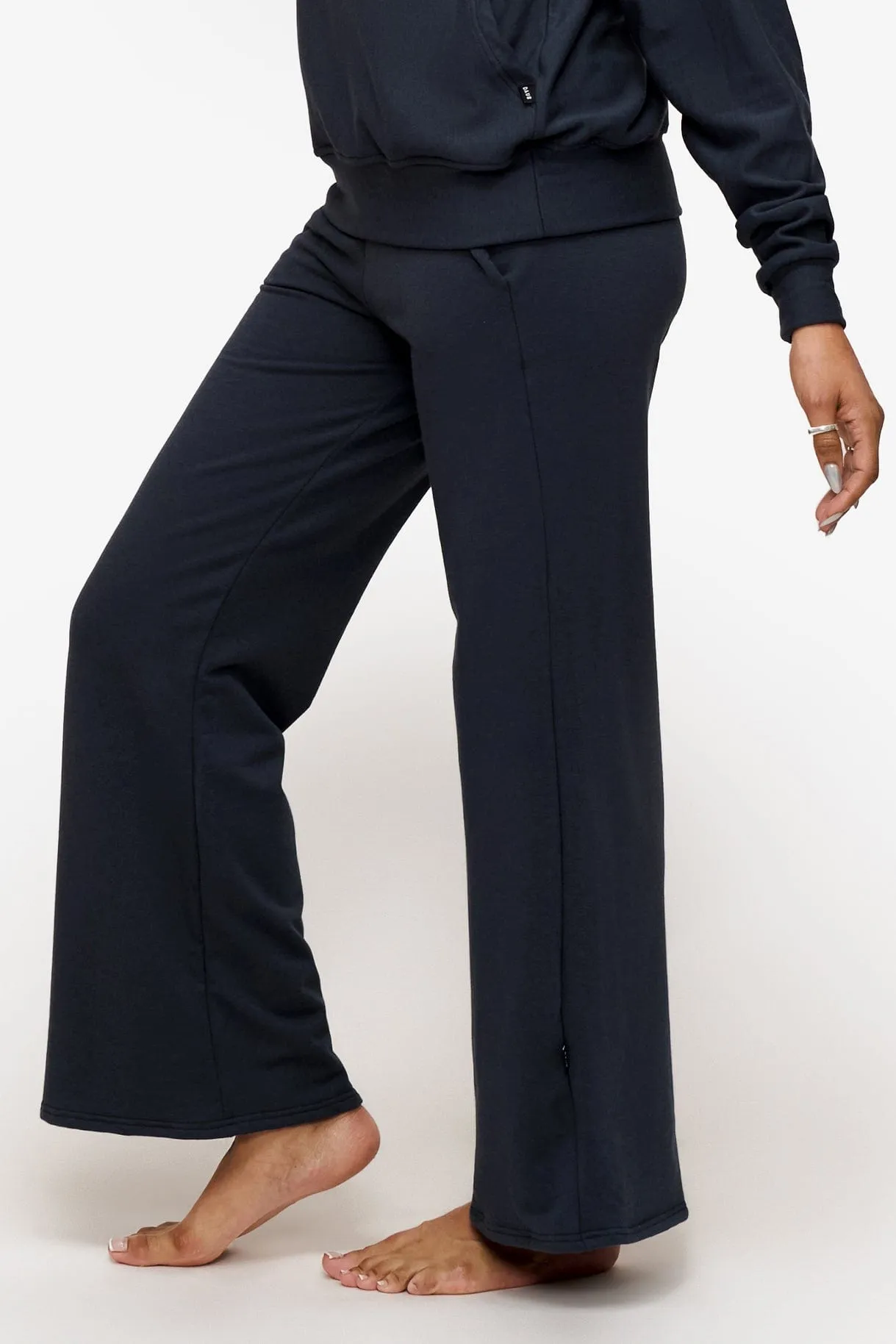 Wide Leg Sweatpant in Eclipse sold by Daub & Design product image thumbnail 2
