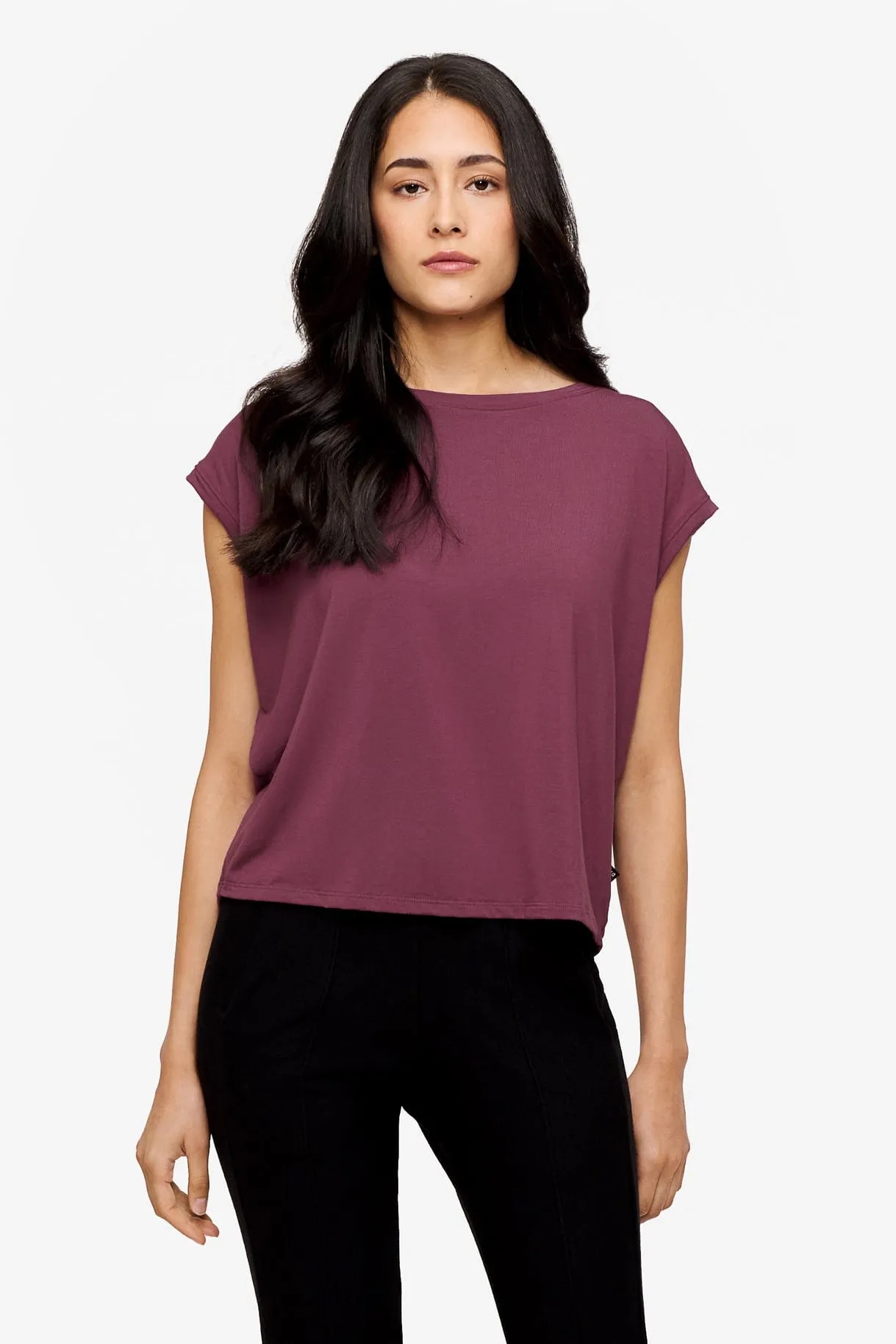 Box Tee in Nocturne sold by Daub & Design