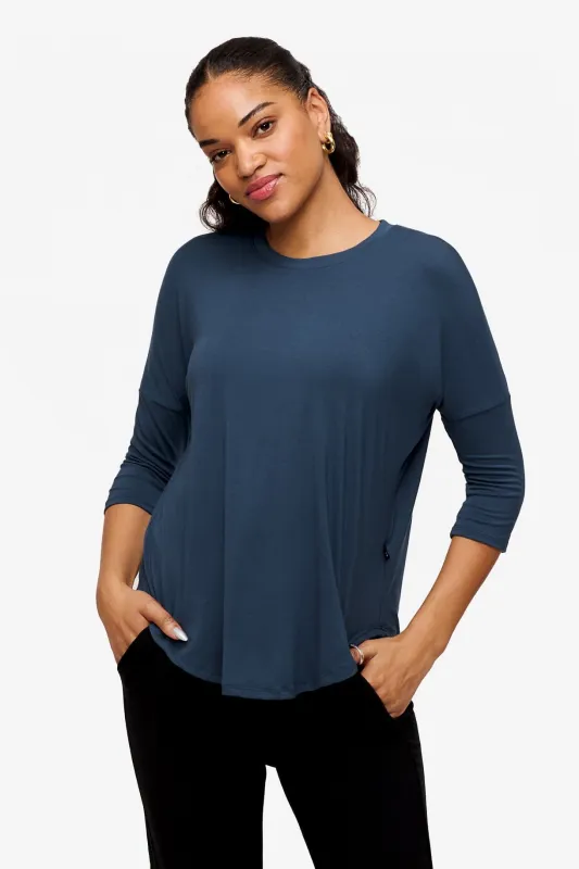 Ainsley Tee in Mystique sold by Daub & Design