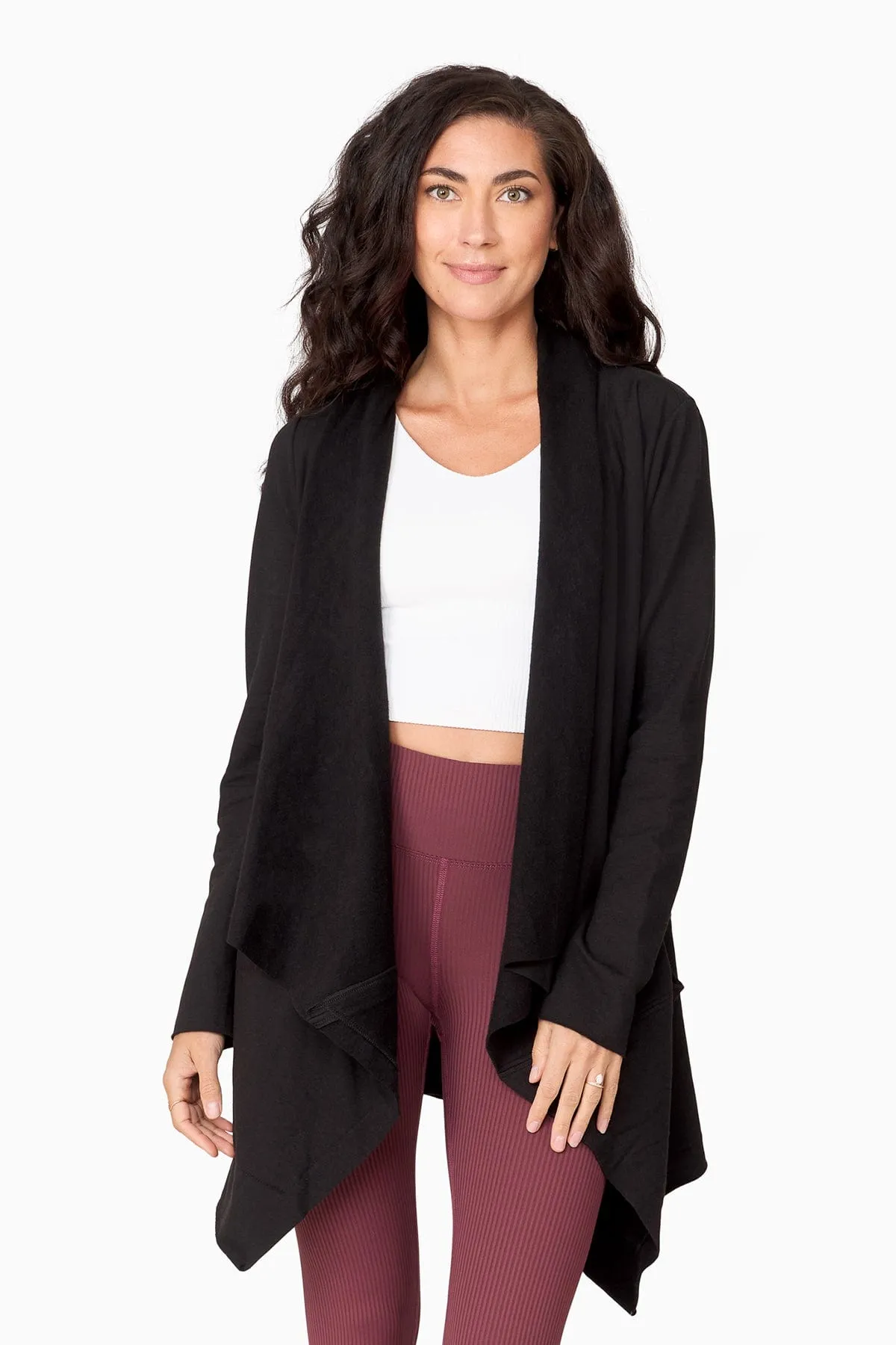 Valencia Jacket in Black sold by Daub & Design