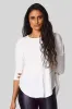 Ainsley Tee in White sold by Daub & Design