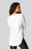 Ainsley Tee in White sold by Daub & Design