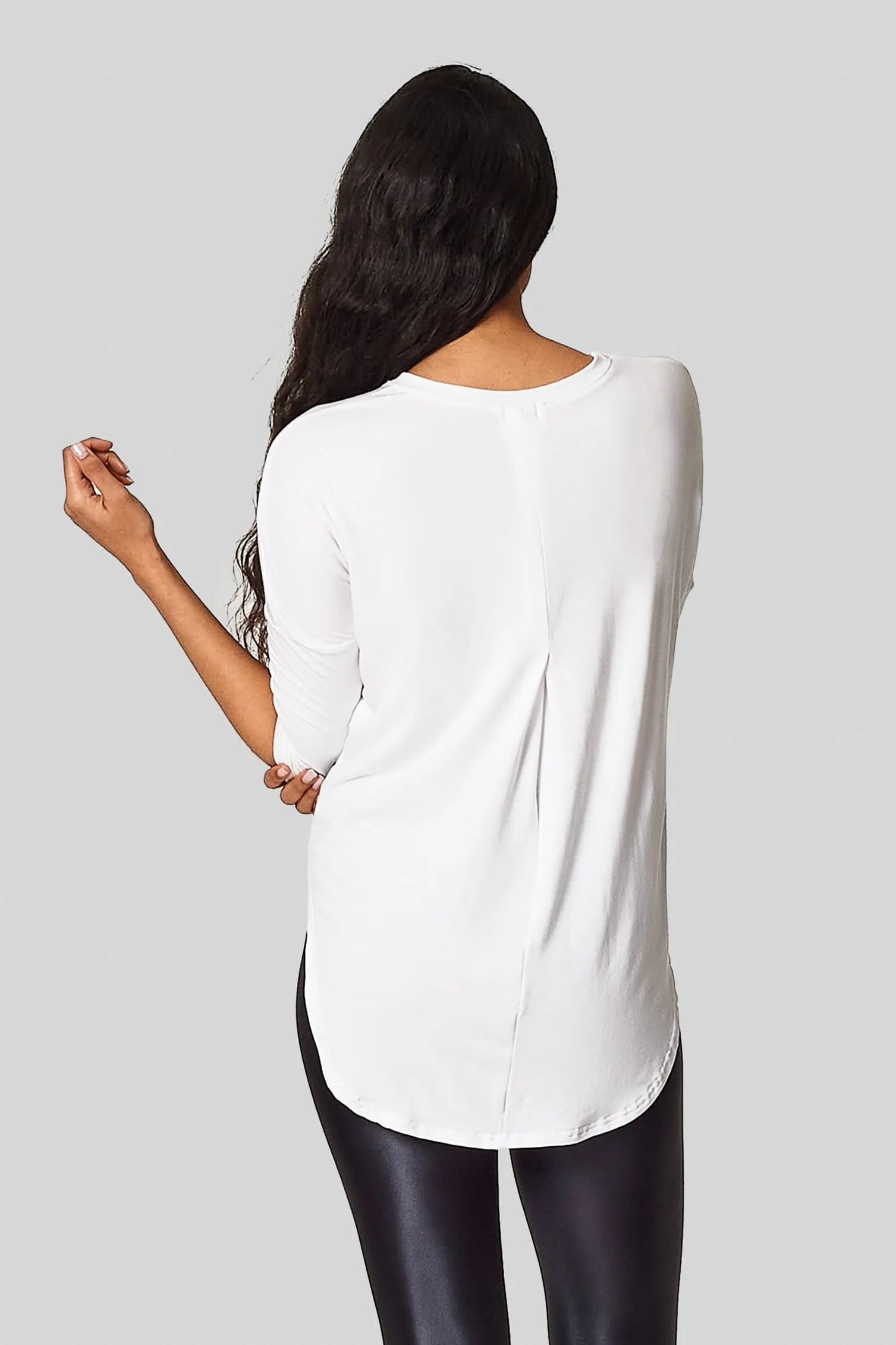 Ainsley Tee in White sold by Daub & Design product image thumbnail 5