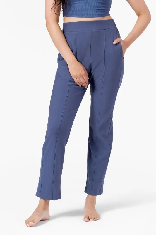 Knox Straight Leg Pant in Sargasso Sea sold by Daub & Design