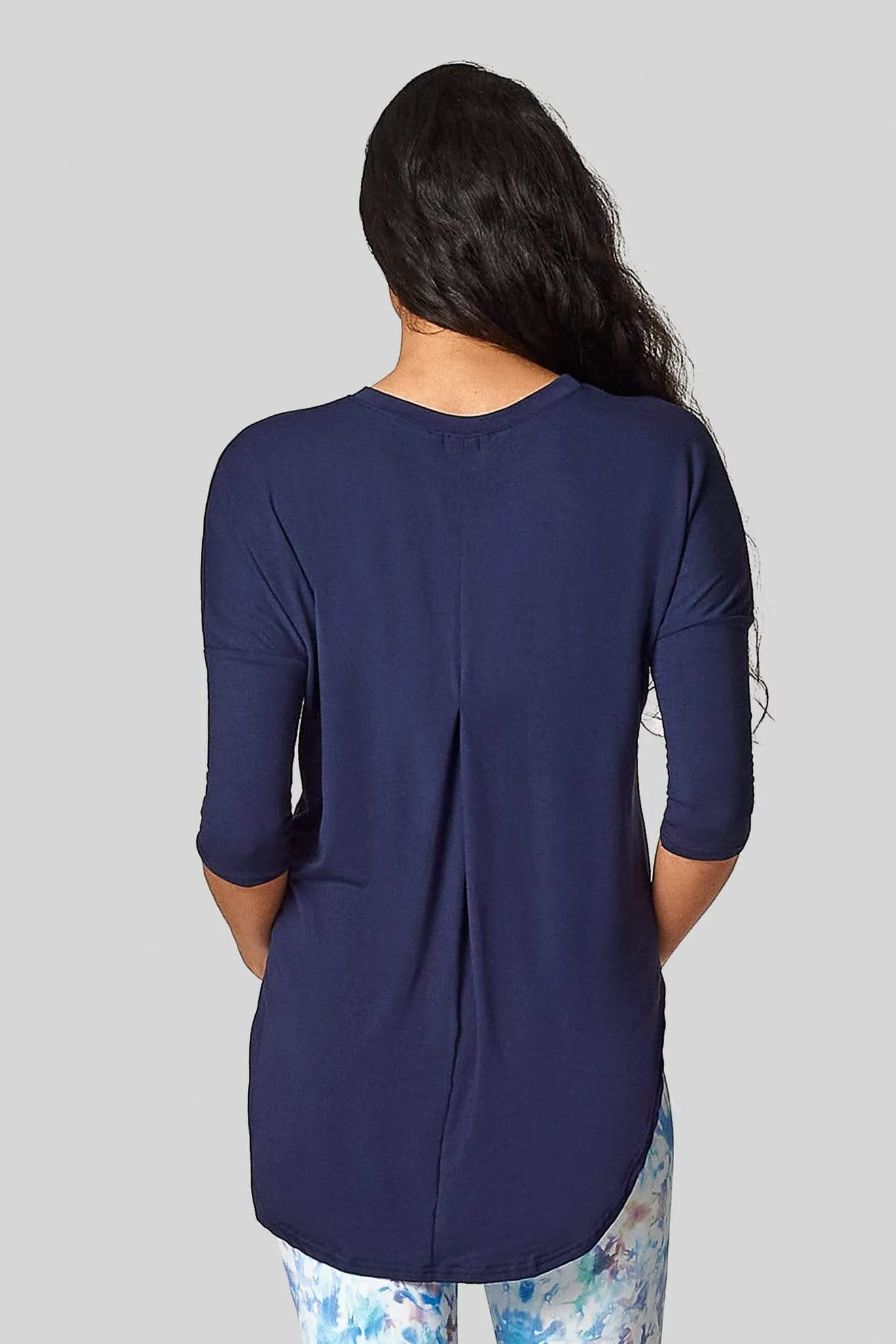 Ainsley Tee in Navy sold by Daub & Design product image thumbnail 5