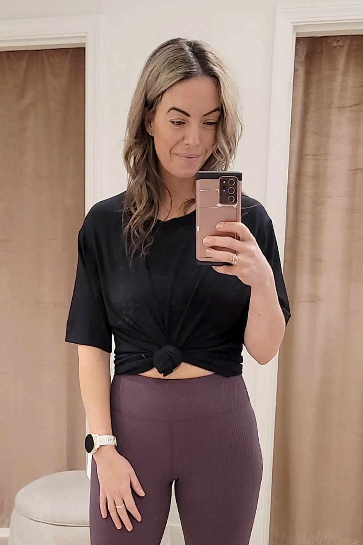 The Weekend Tee in Black sold by Daub & Design product image thumbnail 5