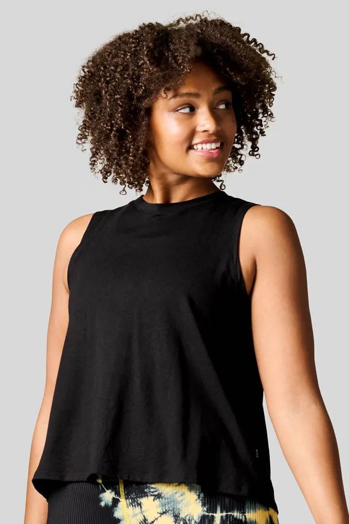 Maia Tank in Black sold by Daub & Design product image thumbnail 4