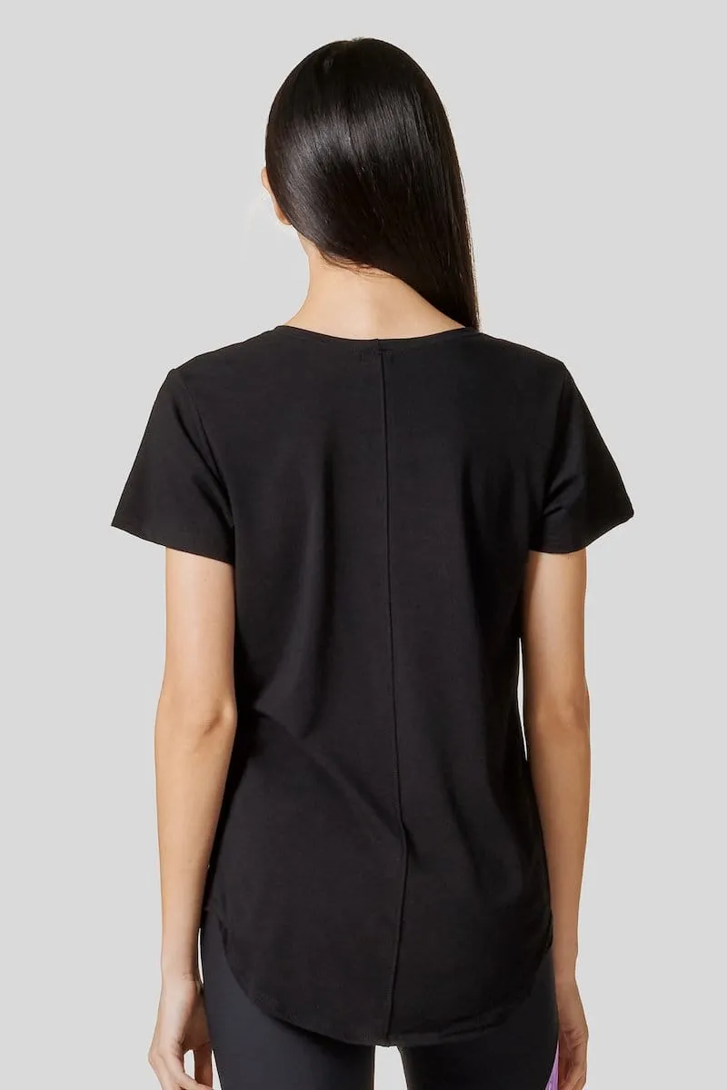 Avery Tee in Black sold by Daub & Design product image thumbnail 2