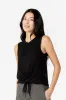Leilani Tank in Black sold by Daub & Design