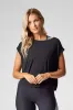 Box Tee in Black sold by Daub & Design