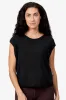 Box Tee in Black sold by Daub & Design