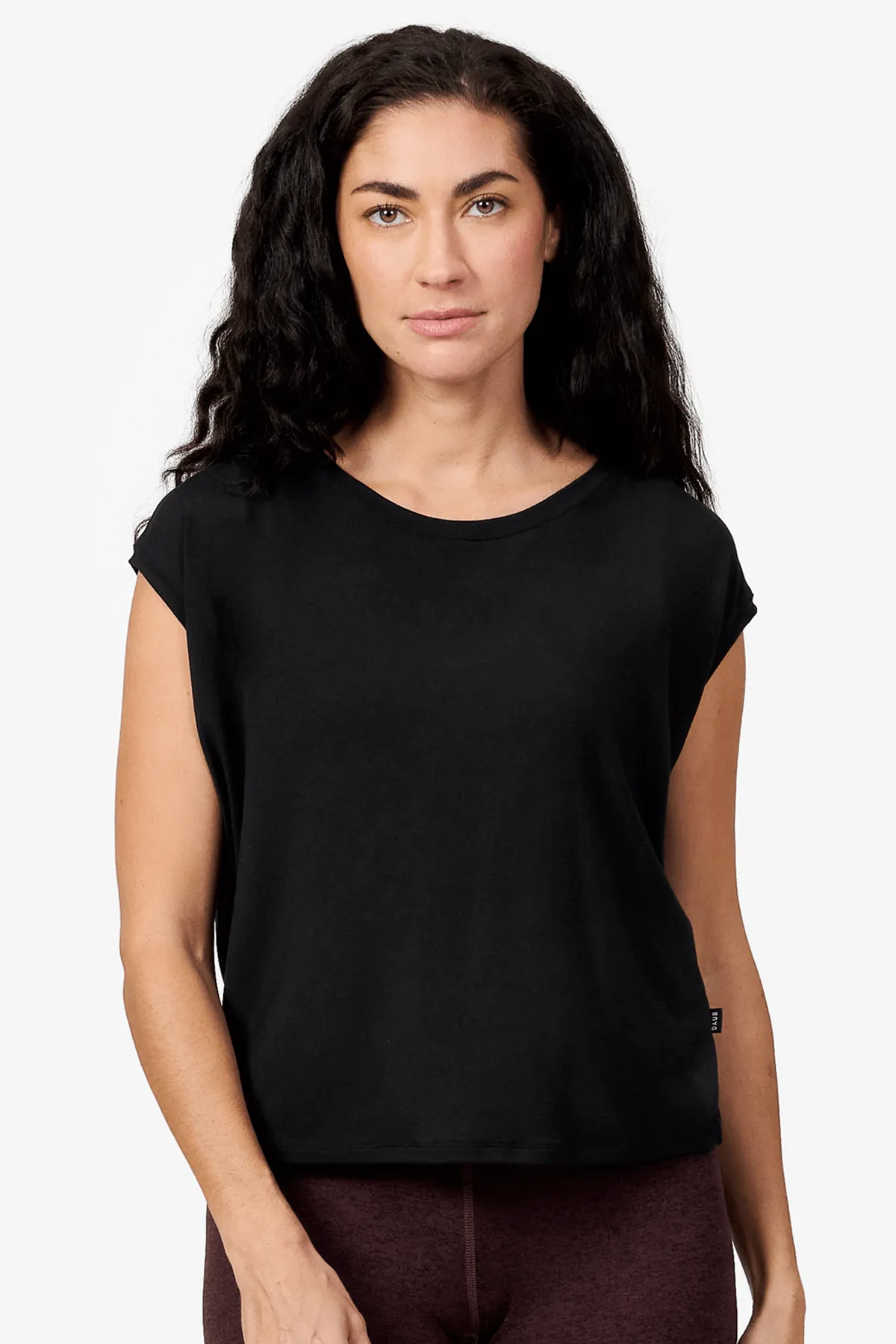 Box Tee in Black sold by Daub & Design product image thumbnail 3