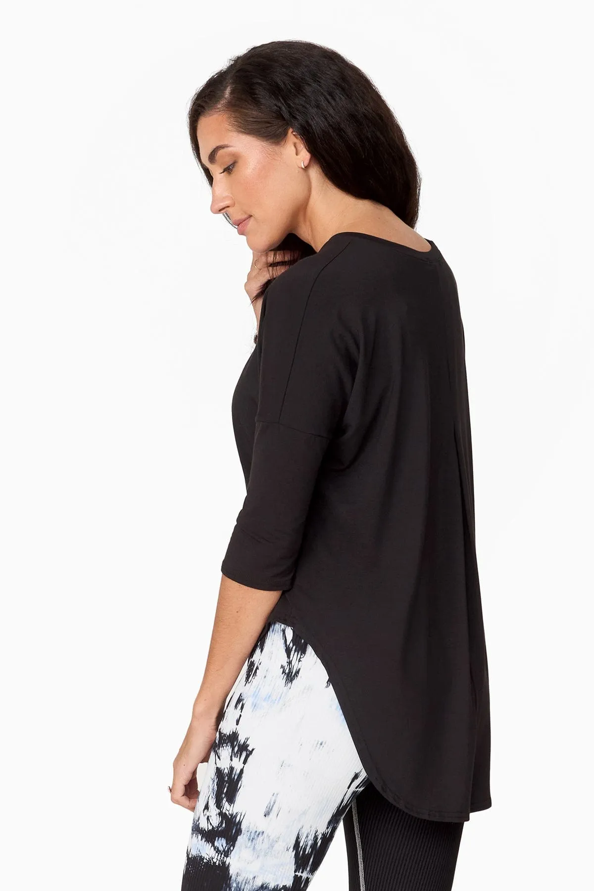 Ainsley Tee in Black sold by Daub & Design product image thumbnail 3