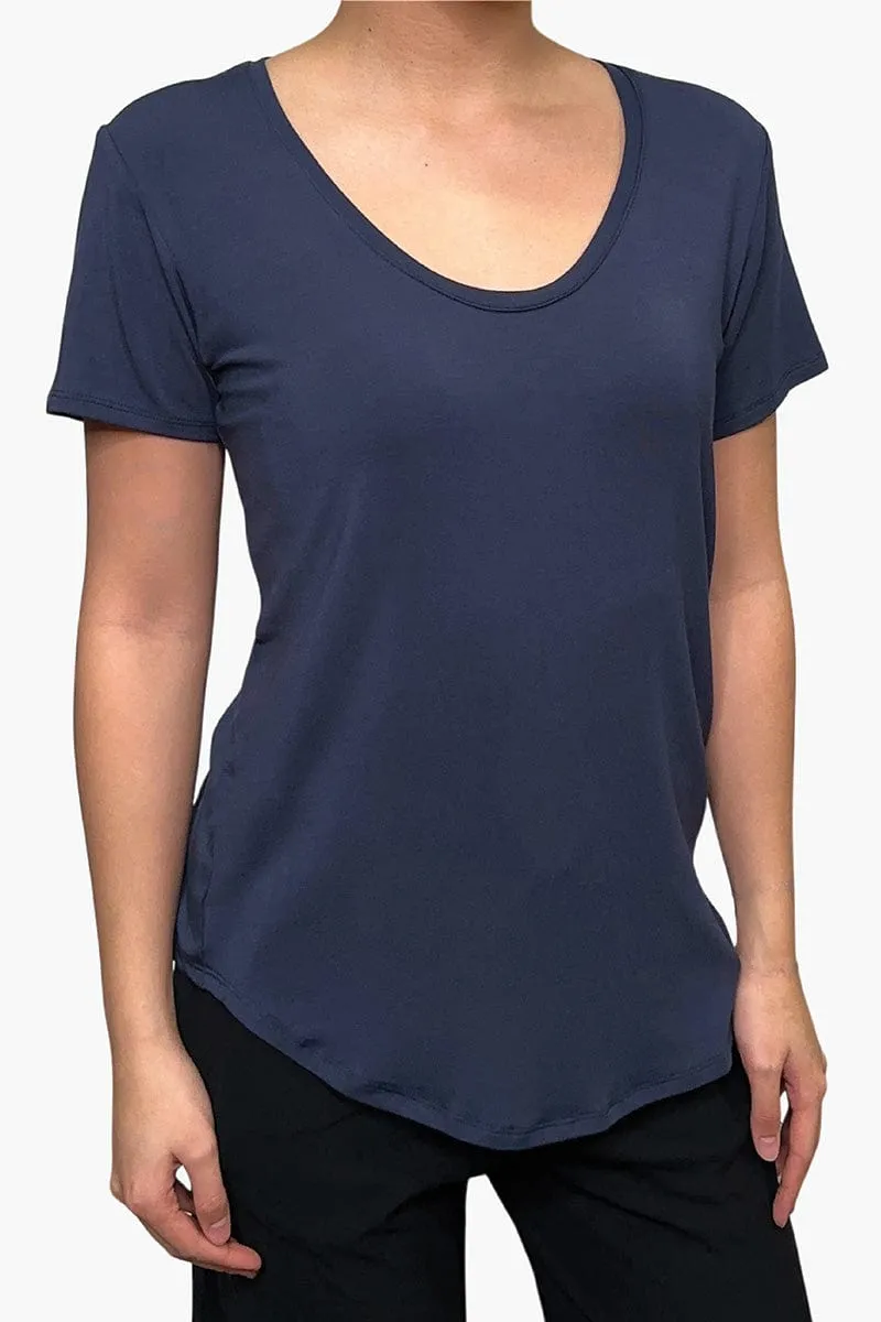 Avery Tee in Navy sold by Daub & Design