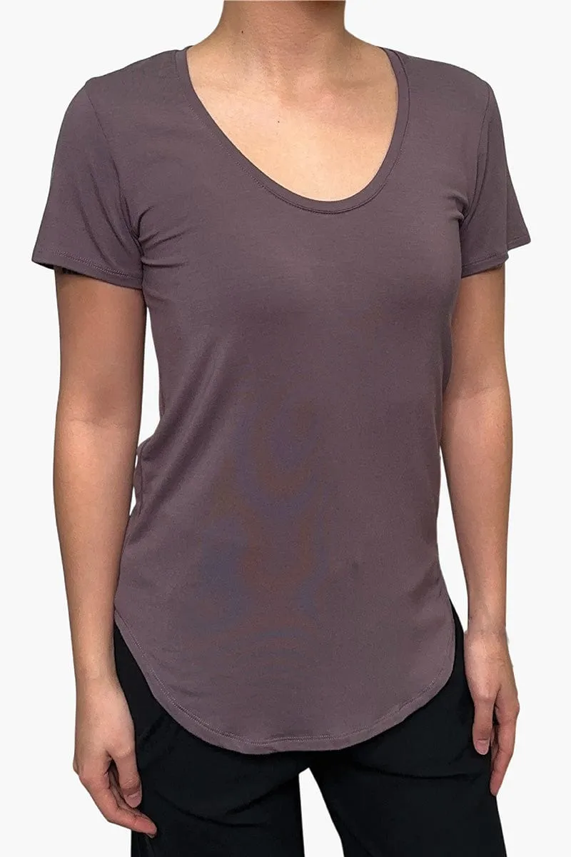 Avery Tee in Sparrow sold by Daub & Design