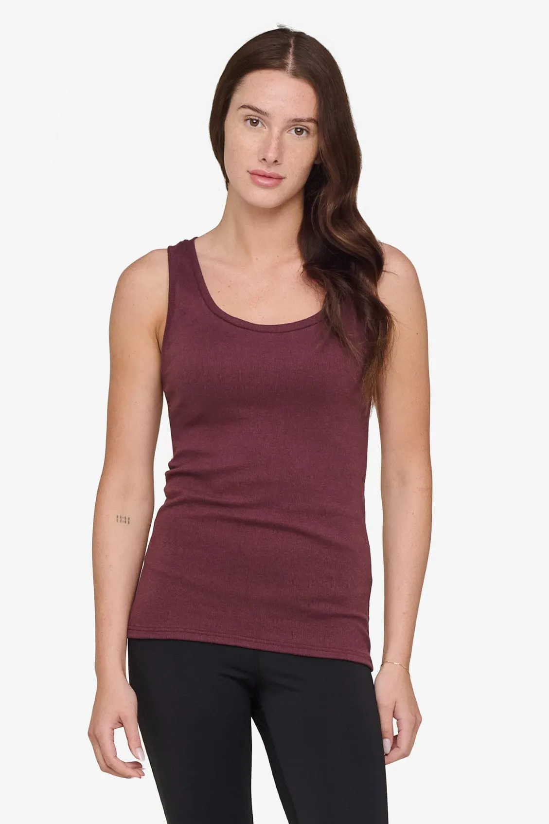 Basic Tank in Spice sold by Daub & Design