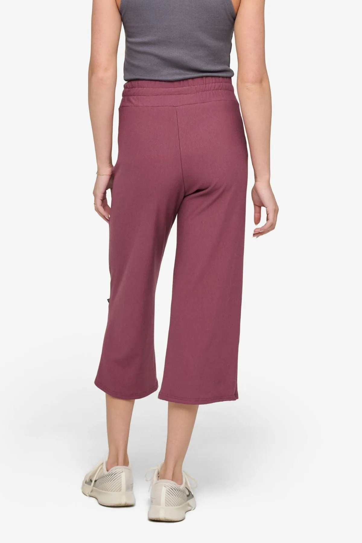 Freedom Wide Leg Crop in Nocturne sold by Daub & Design product image thumbnail 4