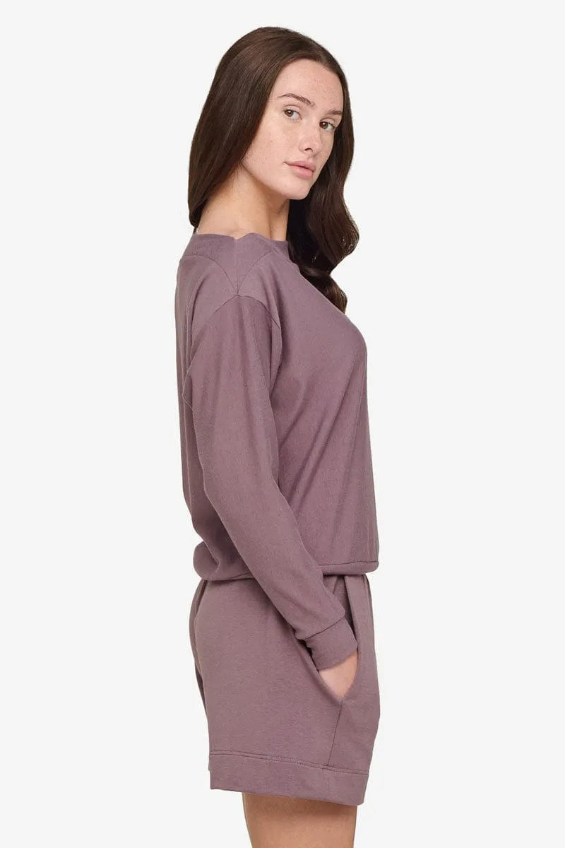 Boatneck Sweatshirt in Sparrow sold by Daub & Design product image thumbnail 4