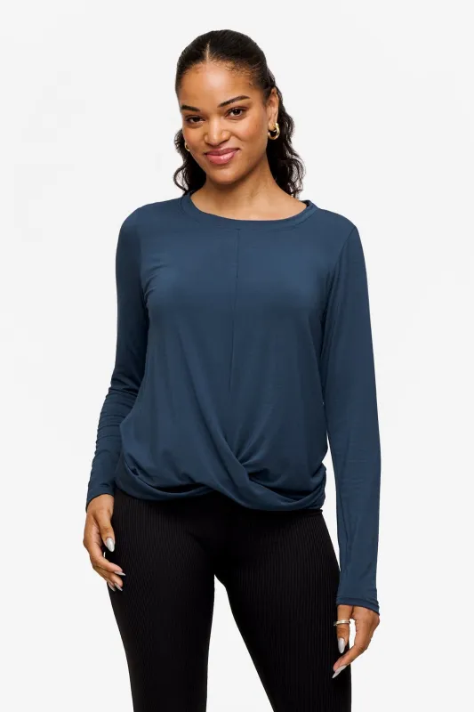 Leilani Longsleeve in Mystique sold by Daub & Design