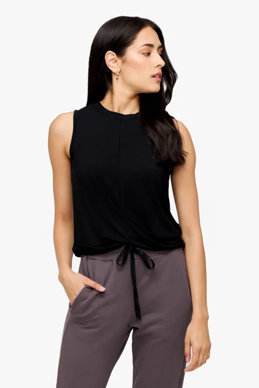 Leilani Tank in Black sold by Daub & Design