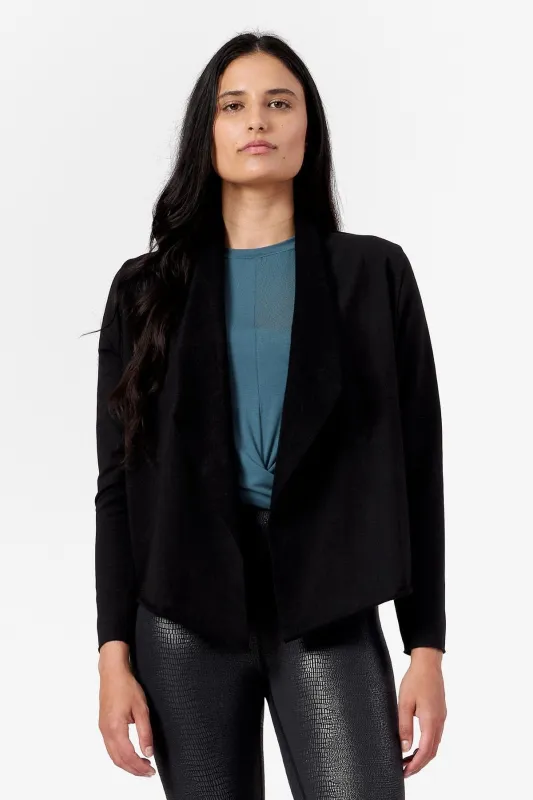 Sloane Jacket in Black sold by Daub & Design