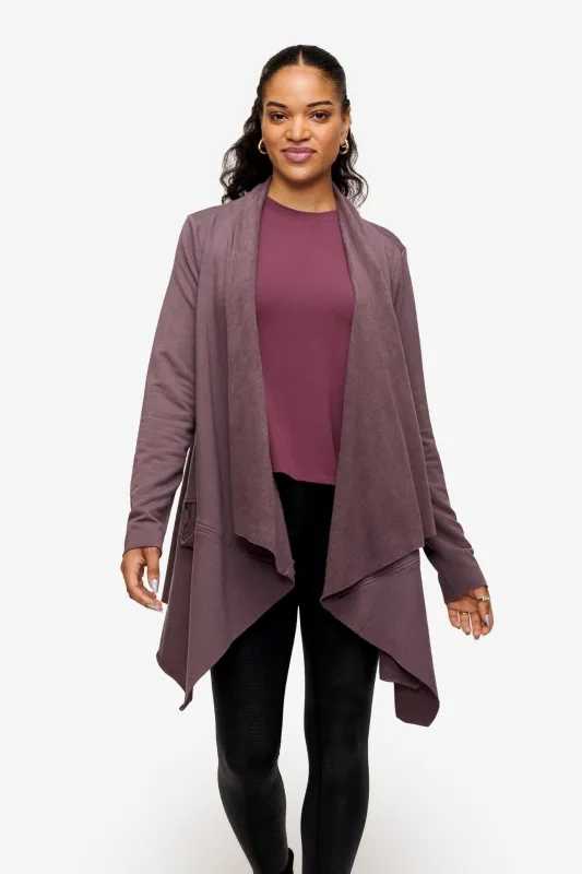 Valencia Jacket in Sparrow sold by Daub & Design
