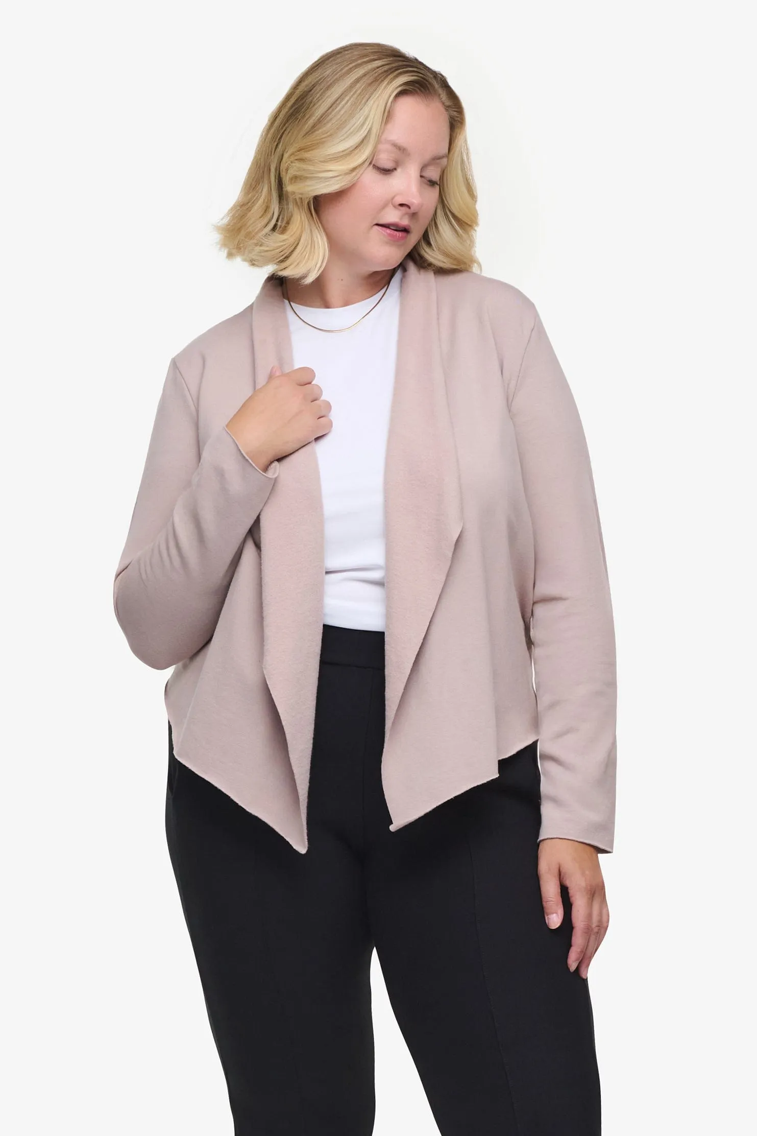 Sloane Jacket in Etherea sold by Daub & Design