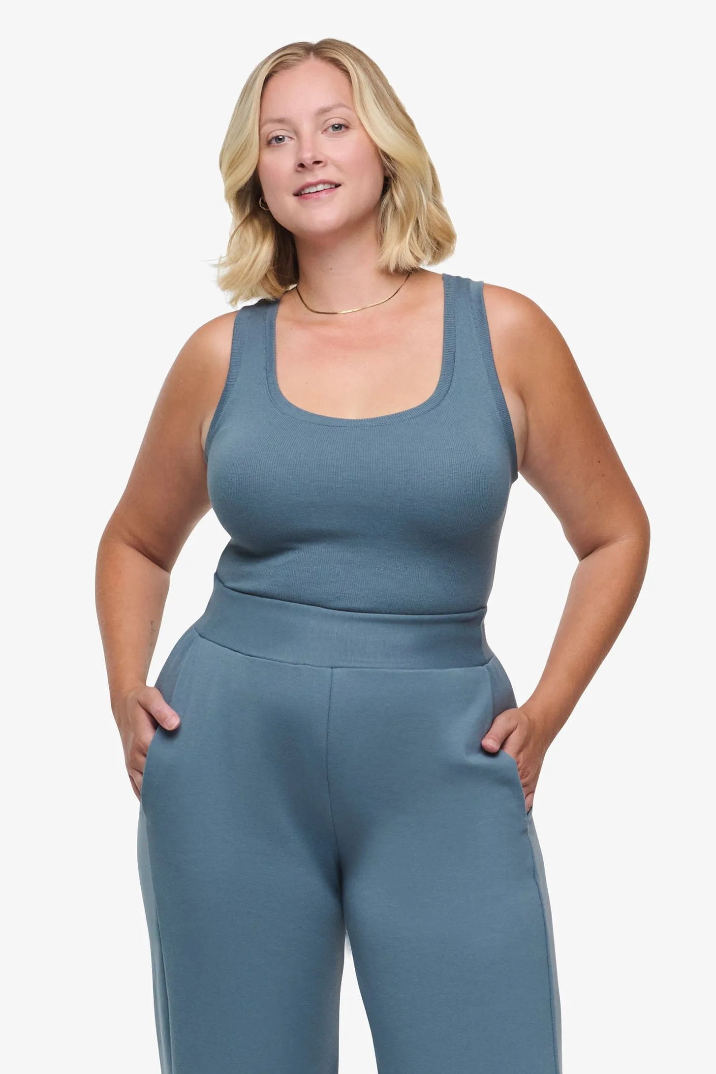 Basic Tank in Basalt sold by Daub & Design